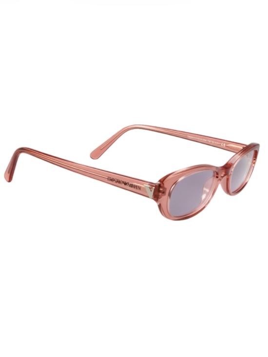 Vintage ARMANI Oval Emporio Armani Oval Style 597-S Sunglasses Purple Lenses main image 4